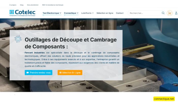 Découpe et cambrage de composants
